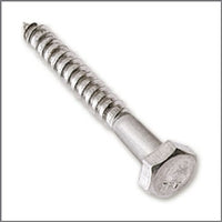 Hex Head Lag Screw (8-18 Stainless) Hex Head Lag Screw (8-18 Stainless)