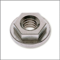 Snug-Grip® Washer Nuts (316 Stainless) 1/4-20RH Snug-Grip® Washer Nuts (316 Stainless) 1/4-20RH