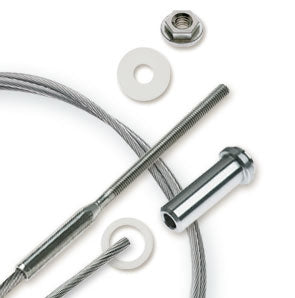 Cable Rail Kits - Standard Assembly for Metal Frame - 3/16 Cable Rail Kits - Standard Assembly for Metal Frame - 3/16