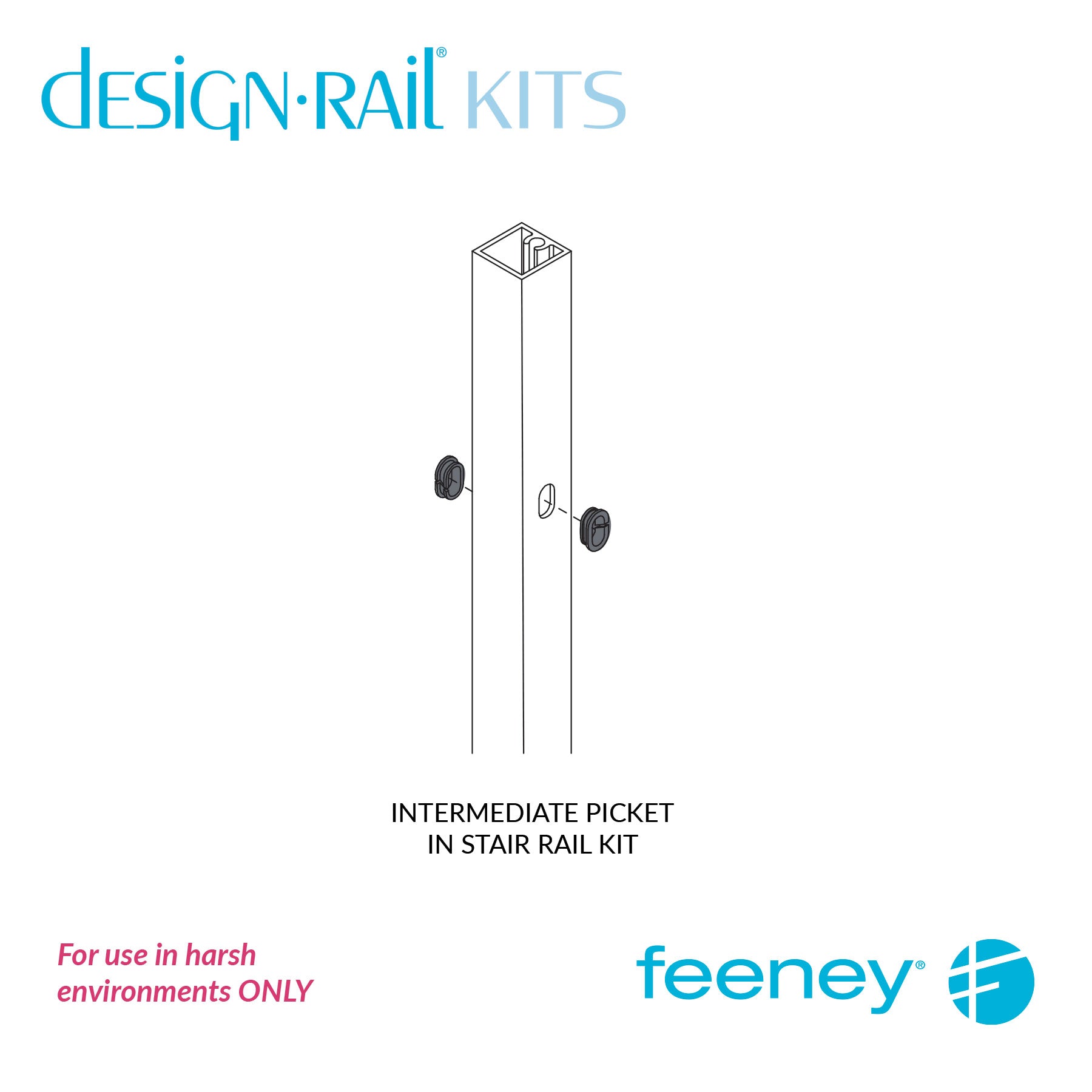 Feeney® CableRail Kits End Cap, Stainless Steel Dome (4 Each)    Feeney® CableRail Kits End Cap, Stainless Steel Dome (4 Each)