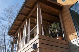 DesignRail® Modern with Integrated LED Top Rail Lighting