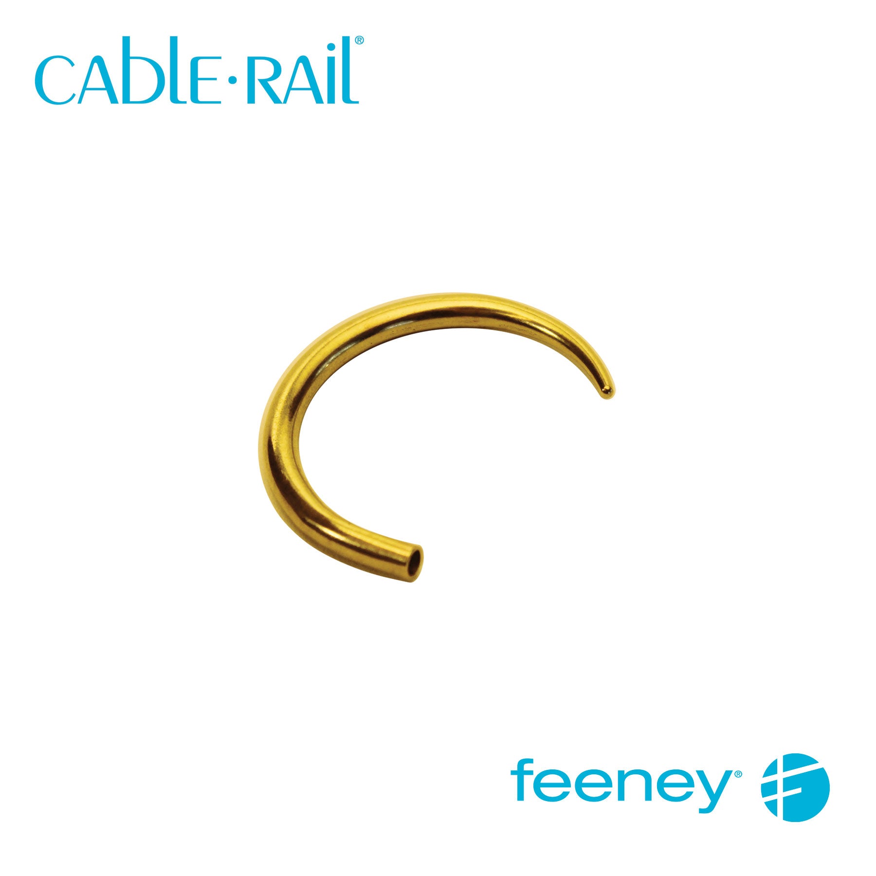 Feeney® Curve Cable Lacing Needle (1/8