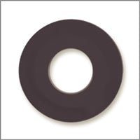 Flat Washer 1/4" x 3/4" Nylon 3375-BLK at Cable Rail Direct