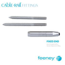 Feeney® CableRail 1/8" Quick-Connect® Lag Each 9905-DL-PKG at Cable Rail Direct