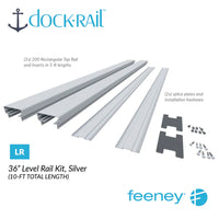 DockRail™ Rail Kits Textured Black