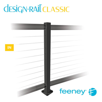 Feeney® DesignRail® Classic Kits Intermediate (Level) Post Kit